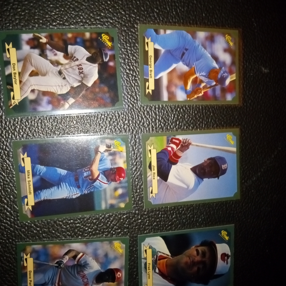 Vintage baseball cards